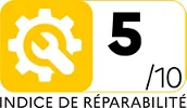 lesmenagers.com icone indice de reparabilite 5,0