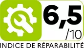 lesmenagers.com icone indice de reparabilite 6,5