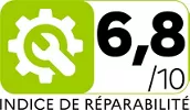 lesmenagers.com icone indice de reparabilite 6.8