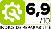 lesmenagers.com icone indice de reparabilite 6,9