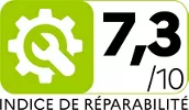 lesmenagers.com icone indice de reparabilite 7,3