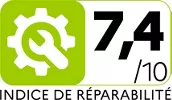 lesmenagers.com icone indice de reparabilite 7.4