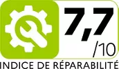 lesmenagers.com icone indice de reparabilite 7,7