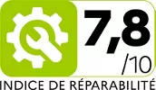 lesmenagers.com icone indice de reparabilite 7.8