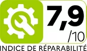 lesmenagers.com icone indice de reparabilite 7.9