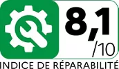 lesmenagers.com icone indice de reparabilite 8,1