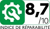 lesmenagers.com icone indice de reparabilite 8,7