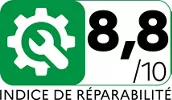 lesmenagers.com icone indice de reparabilite 8.8